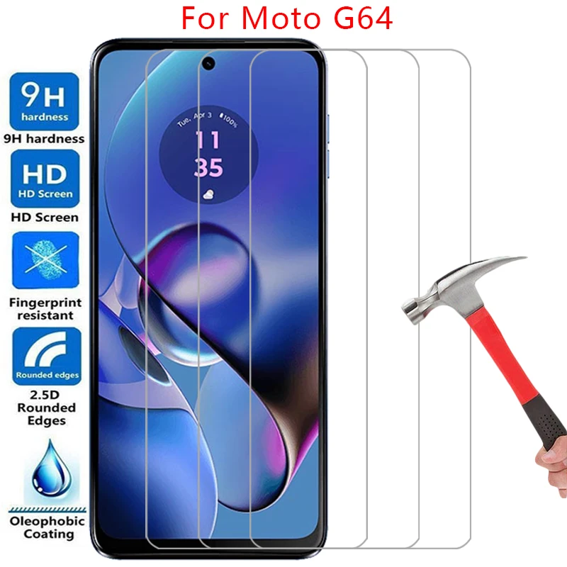 phone case for motorola moto g64 tempered glass on motorolag64 motog64 motog g 64 64g back cover 360 motorol mot mto g64case cas