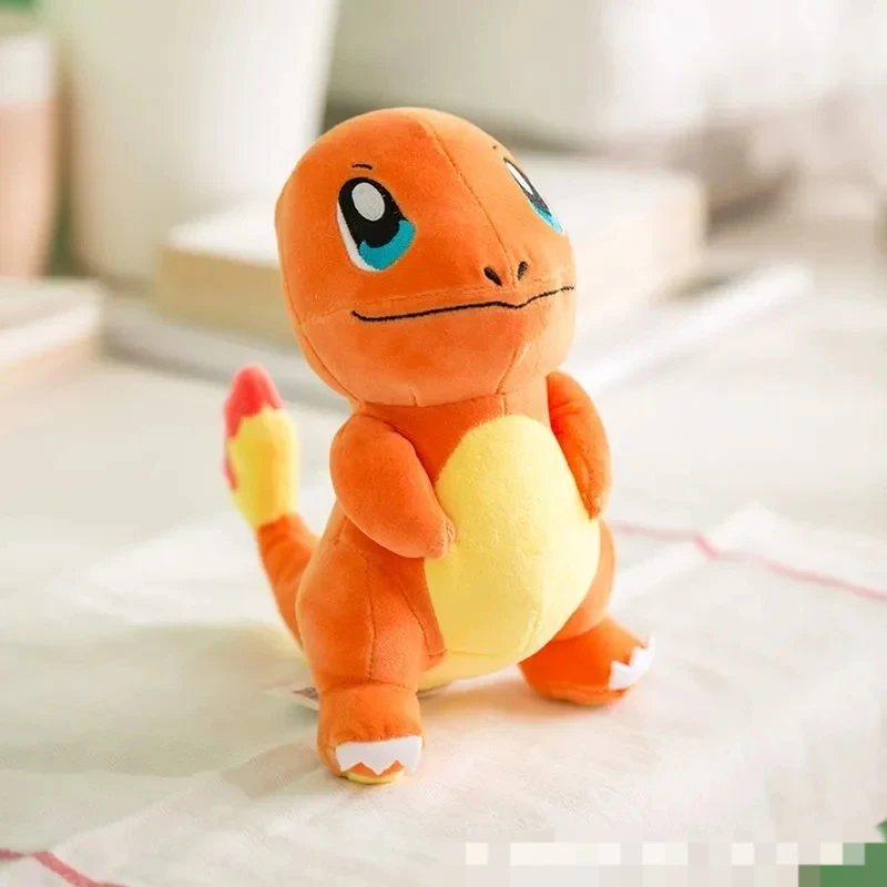2025Pokemon Stuff Plush Toys Kawaii Pikachu Pichu Charmander Squirtle Psyduck Anime Soft Dolls Doll Kids Birthday Christmas Gift