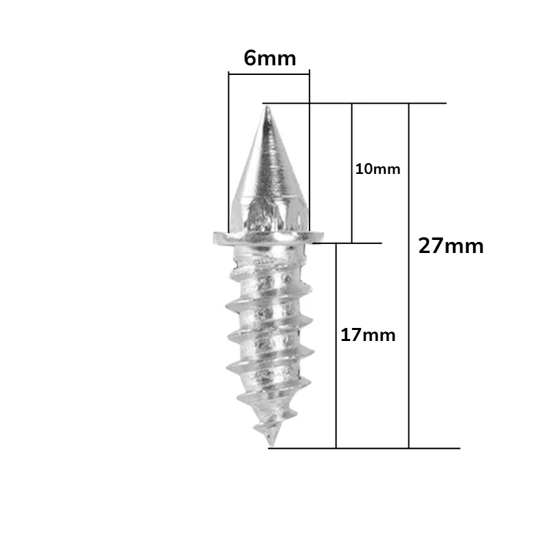 20/50/100Pcs Universal Anti-Slip Screws Winter Car Tire Stud Nails Auto Motorcycle Truck Off-road Snow Tyre Steel Cleats