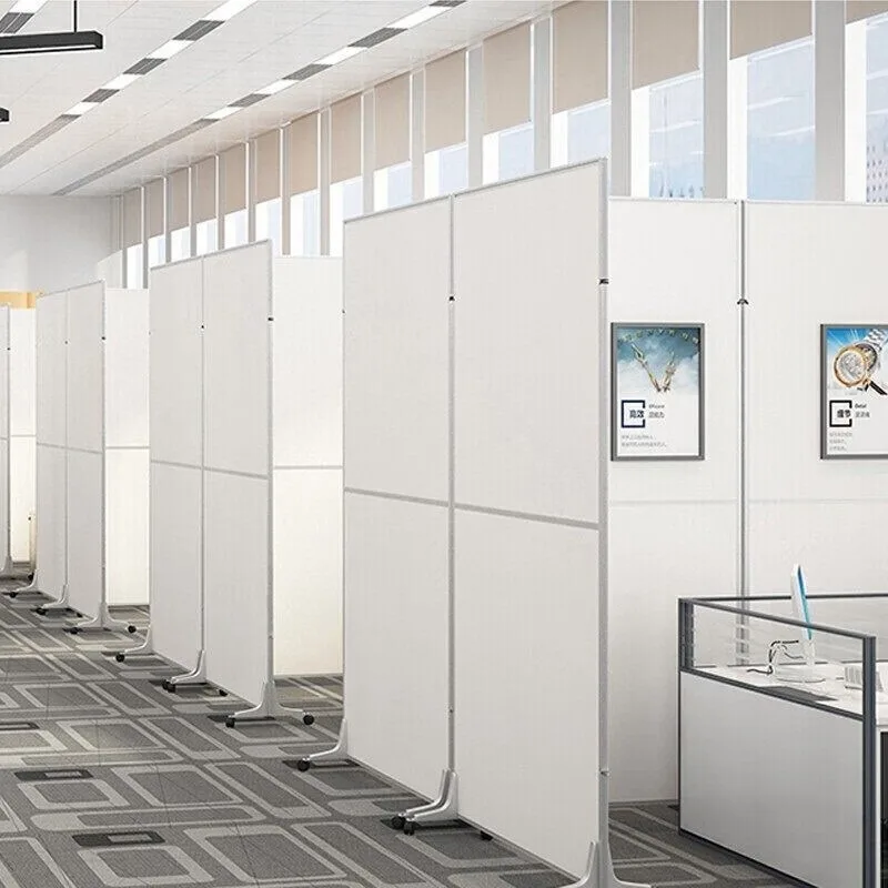 Office mobile screen sliding partition wall simple modern company activity folding screen