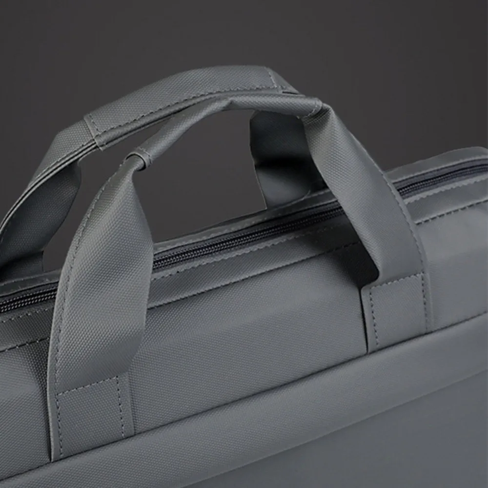 Shoulder Strap Men Business Laptop Bag with Handle 15.6inch Portable Laptop Bags Waterproof Briefcase Laptop Shoulder Bag