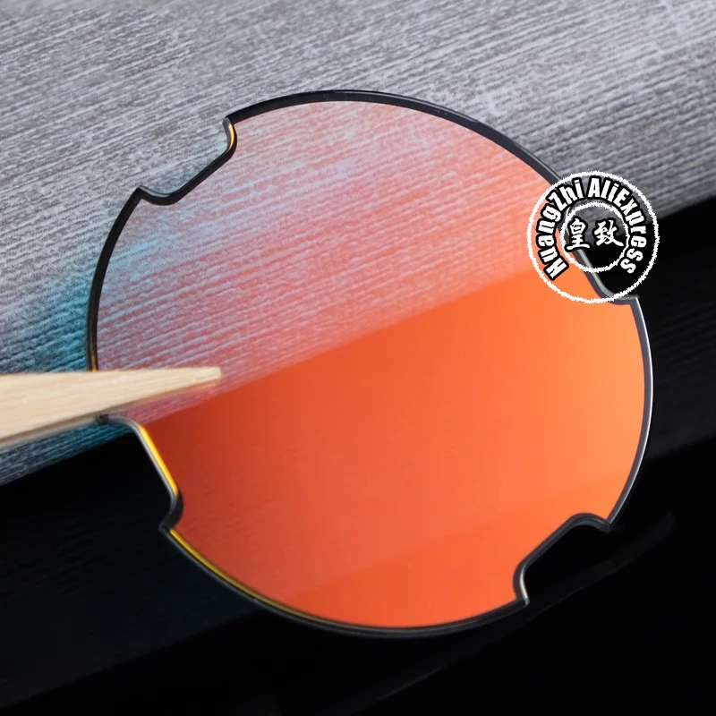 عدسة معدنية لساعة الديزل للرجال DZ7270 DZ7333 DZ7395 DZ7413 DZ7370 قناع ساعة مرآة زجاج معدني