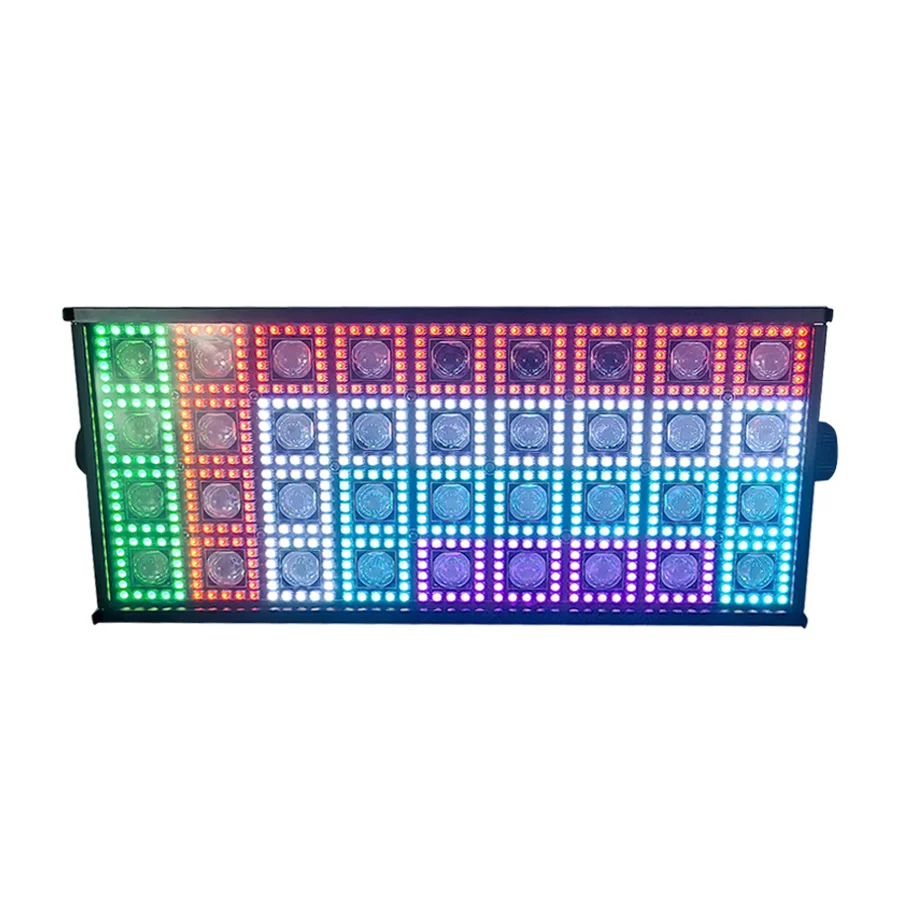 

Led Strobe Light 1000W RGB Segmented Strobe Light Suitable For Bar Banquet Hall Church Disco DJ Stage