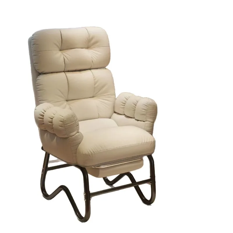 Computer chair Home comfortable sedentary sofa chair Bedroom desk chair Dormitory can sit or lie