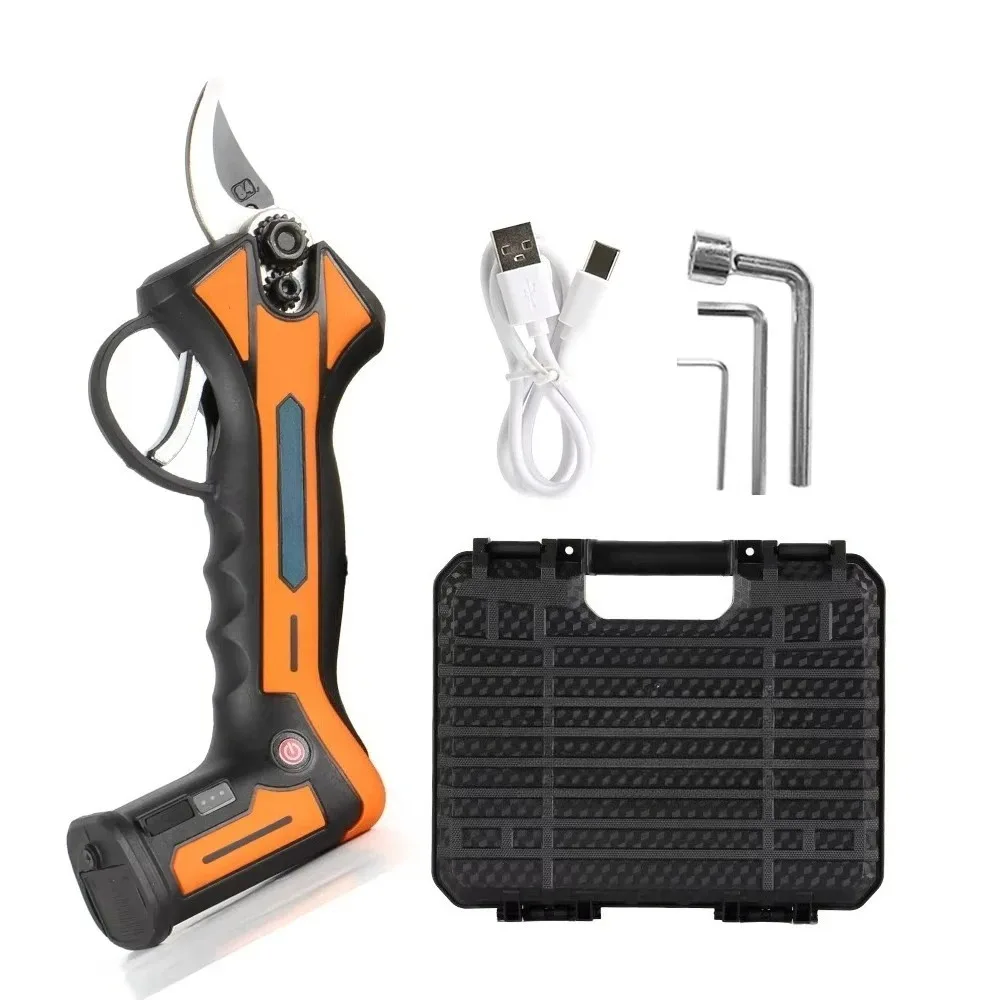 

Беспроводные электрические секаторы с диаметром реза 20 мм (0,8 дюйма), мощным бесщеточным двигателем, улучшенные, для обрезки веток деревьев