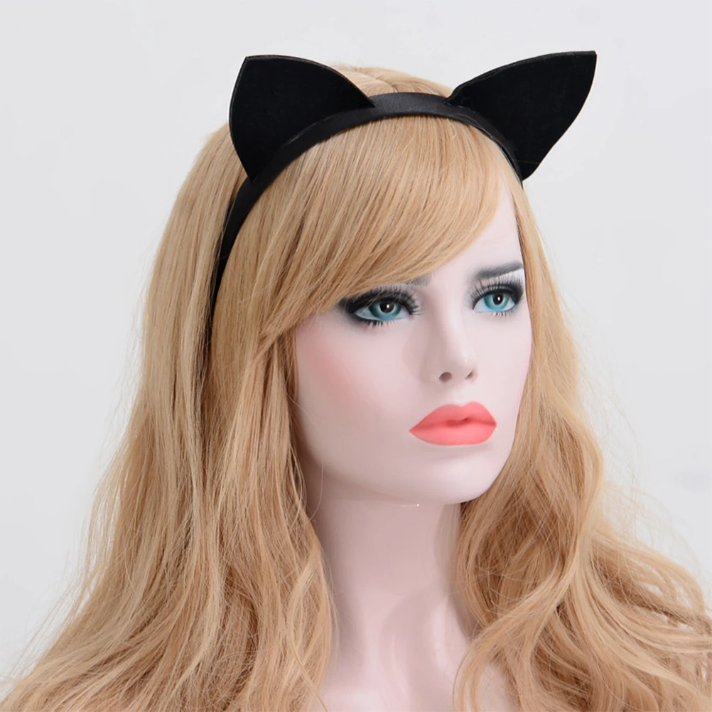 

Cat Ears Headb Hair Accessories Creative Hoops Party Supplies Premium Material Lightweight Design Christmas Cosplay Photo Props