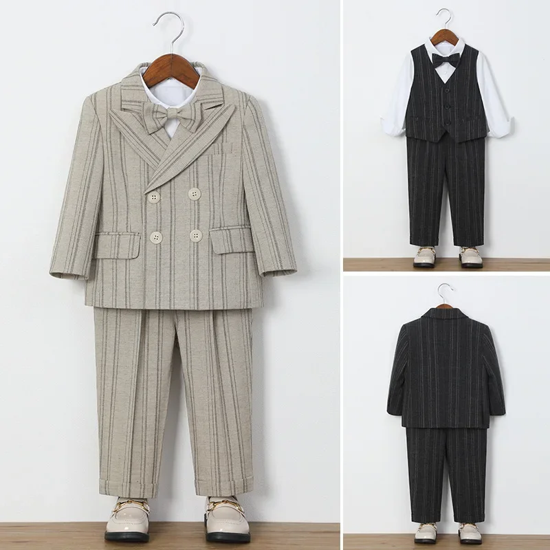 abiti-a-righe-per-bambini-set-ragazzi-fotografia-pianoforte-host-performance-costume-da-sposa-giacca-per-bambini-gilet-pantaloni-papillon
