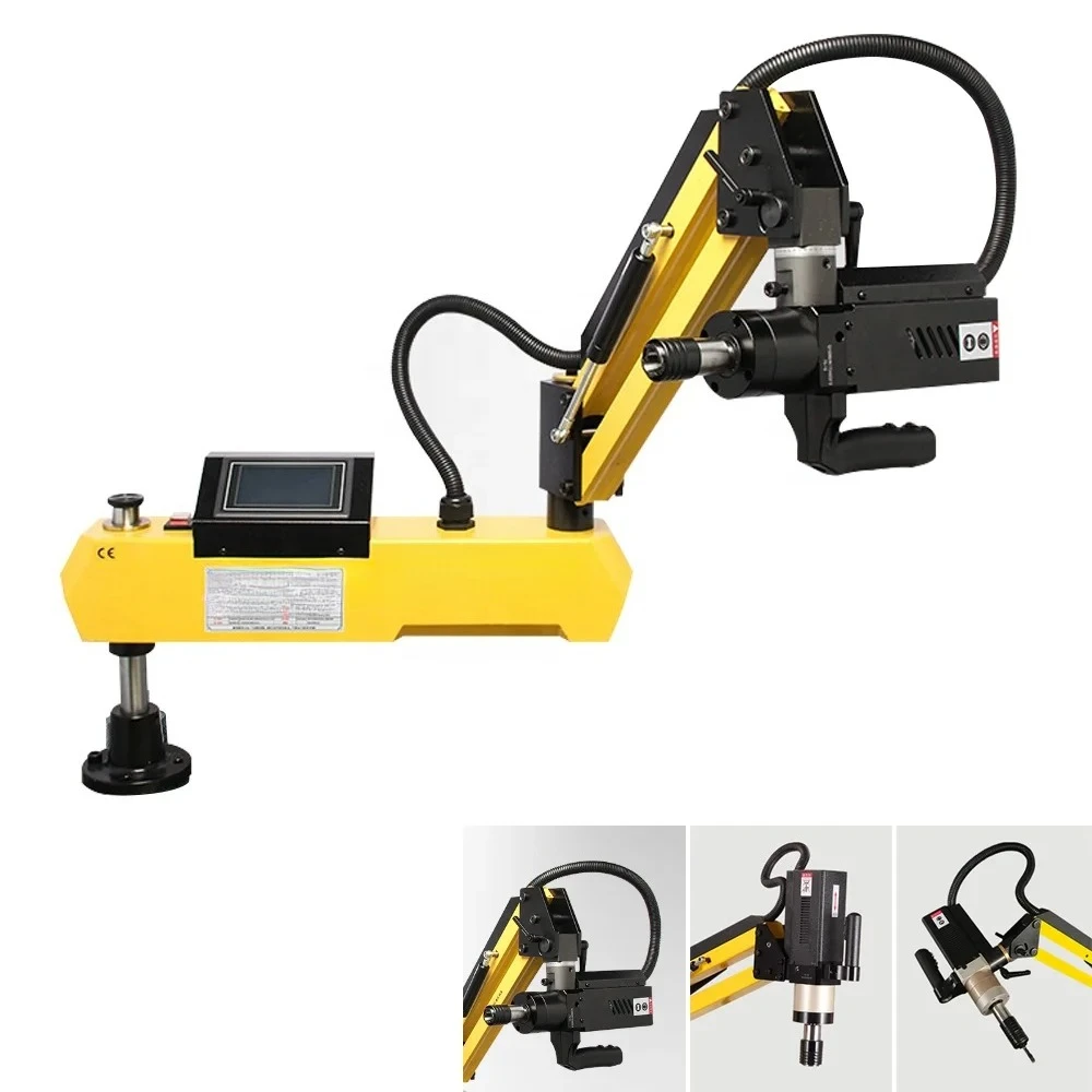 MR-DS12  High Speed Servo Powerful Electric Automatic Hot Flex Arm Tapping Machine