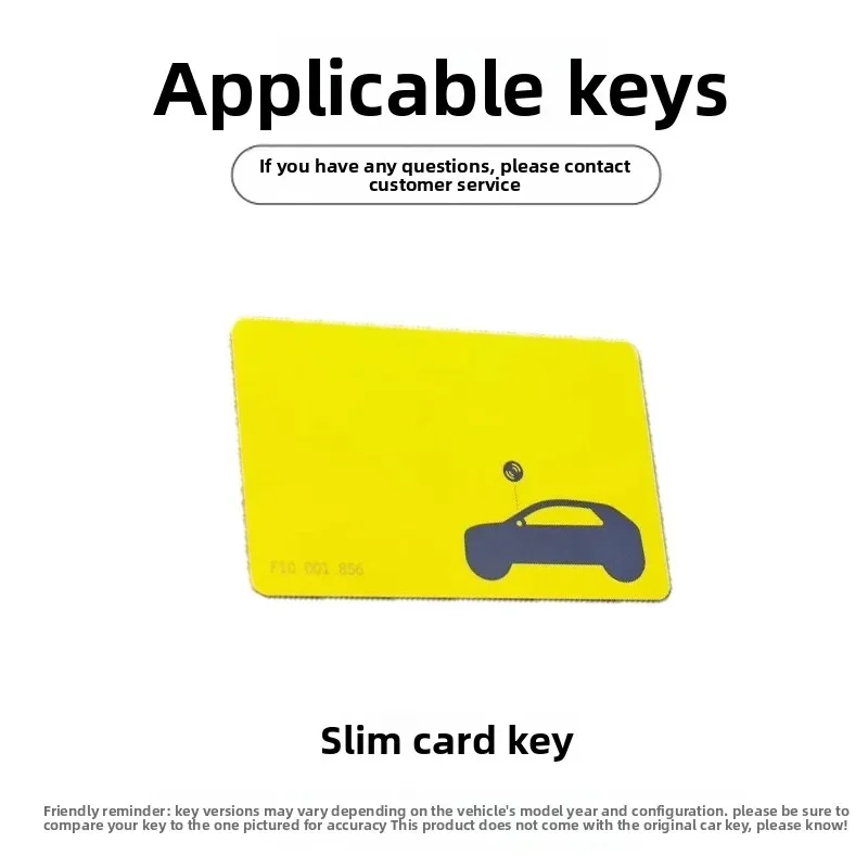 For NIO Firefly Car NFC Induction Charging Pile Card Holder Protective Cover High-End Key Shell Buckle