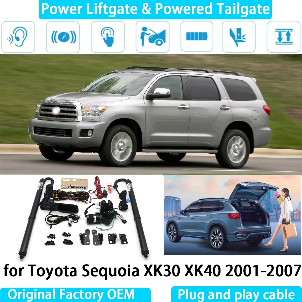 for Toyota Sequoia XK30 XK40 2001-2007 Automatic Electric Power Liftgate Powered Tailgate Strut Tail Gate