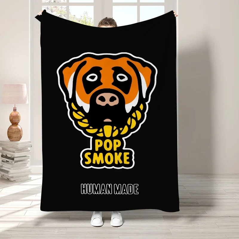 H-بطانيات رمي مصنوعة من الإنسان ، بطانية مزخرفة للأريكة ، مفرش سرير على السرير ، ديكور غرفة النوم ، رقيق وناعم ، ديكور منزلي بهو #4