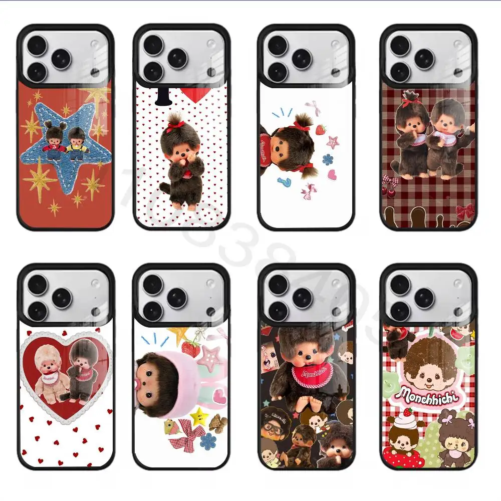 M-Monchhichis     For iPhone 17,16,15,14,13,12,11,Pro,Max,Plus,Mini,SE4,E Magnetic For Magsafe Wireless Phone Case