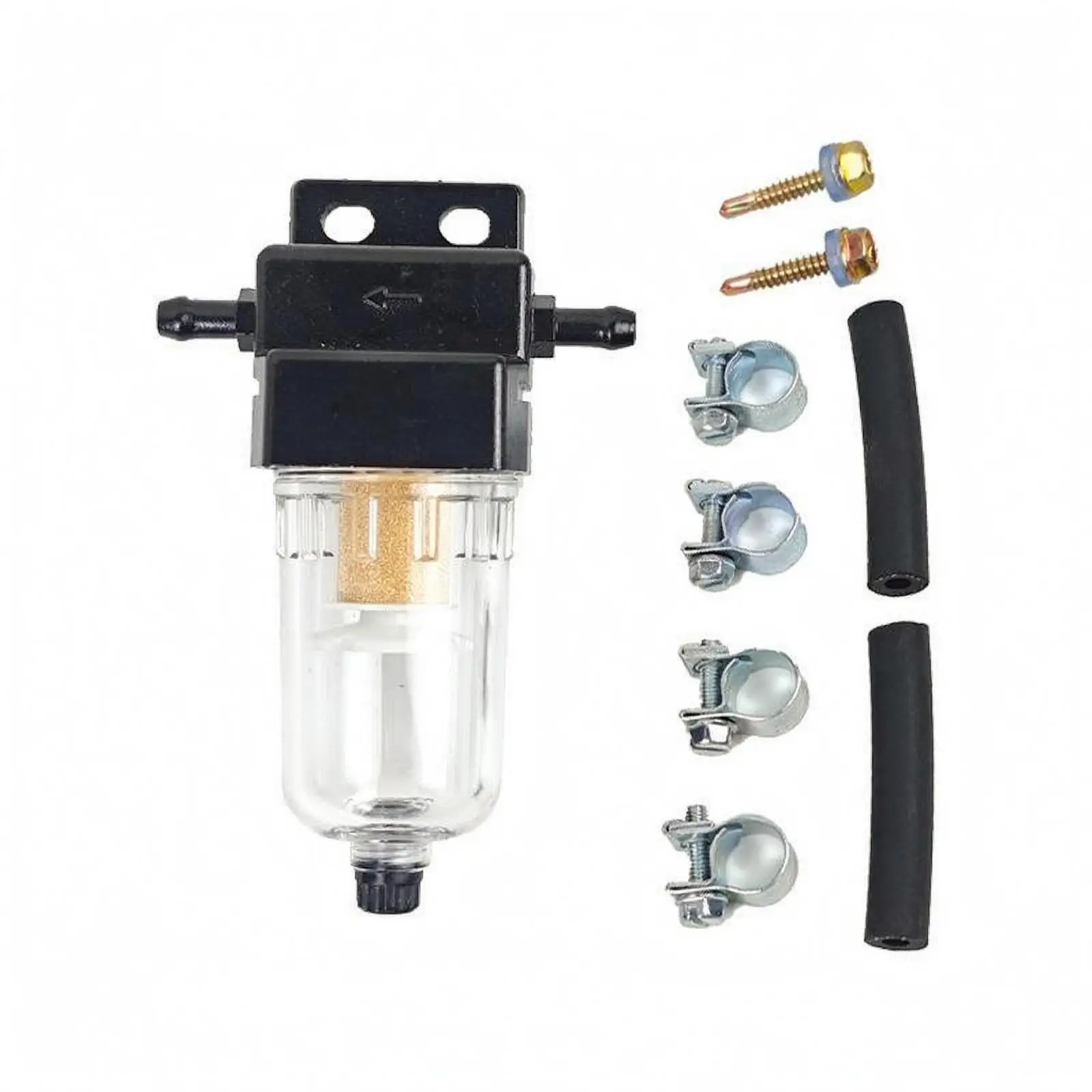 Diesel Fuel Separator Energy System Oil Water Filtration Transparent Bowl Kit for Car Heater Installation and Maintenance