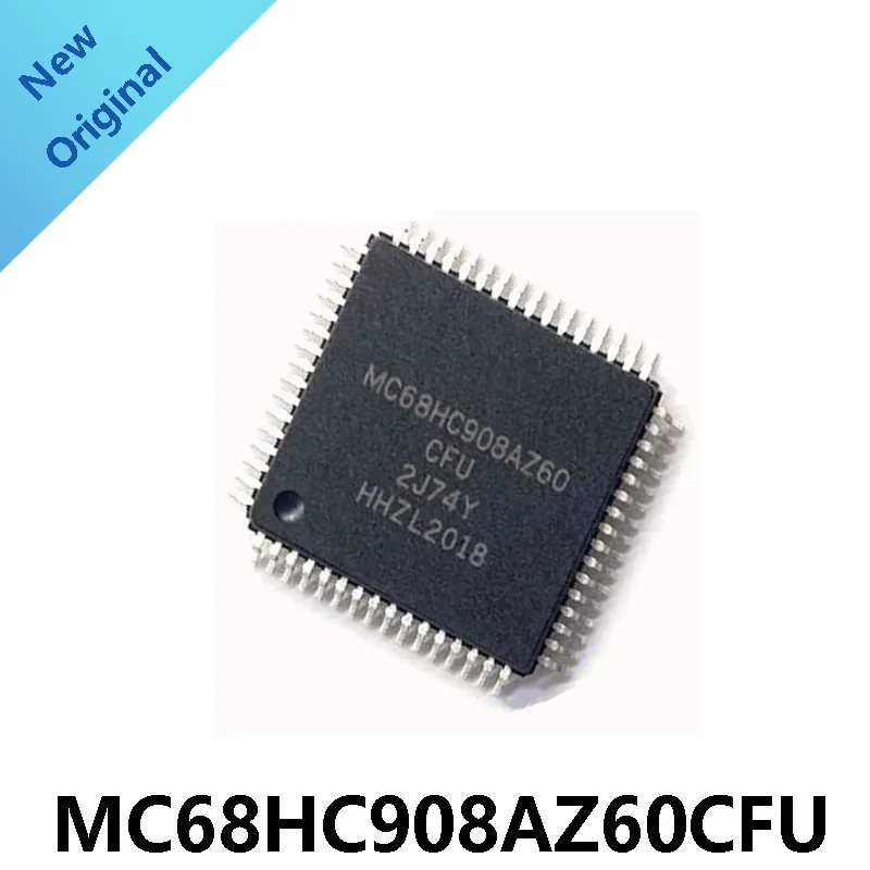 (1piece)100% New MC68HC908AZ60CFU 2J74Y MC68HC908AZ60 QFP-64 Chipset