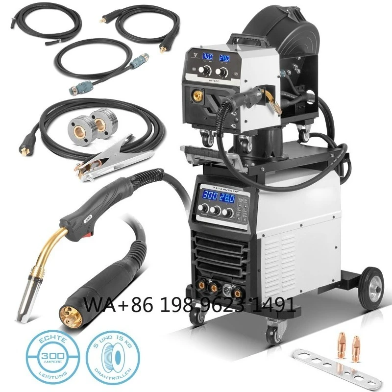 

3 Phase 380V IGBT Inverter MIG MAG ARC Welder 300A High Power Industrial Welding Working Machine