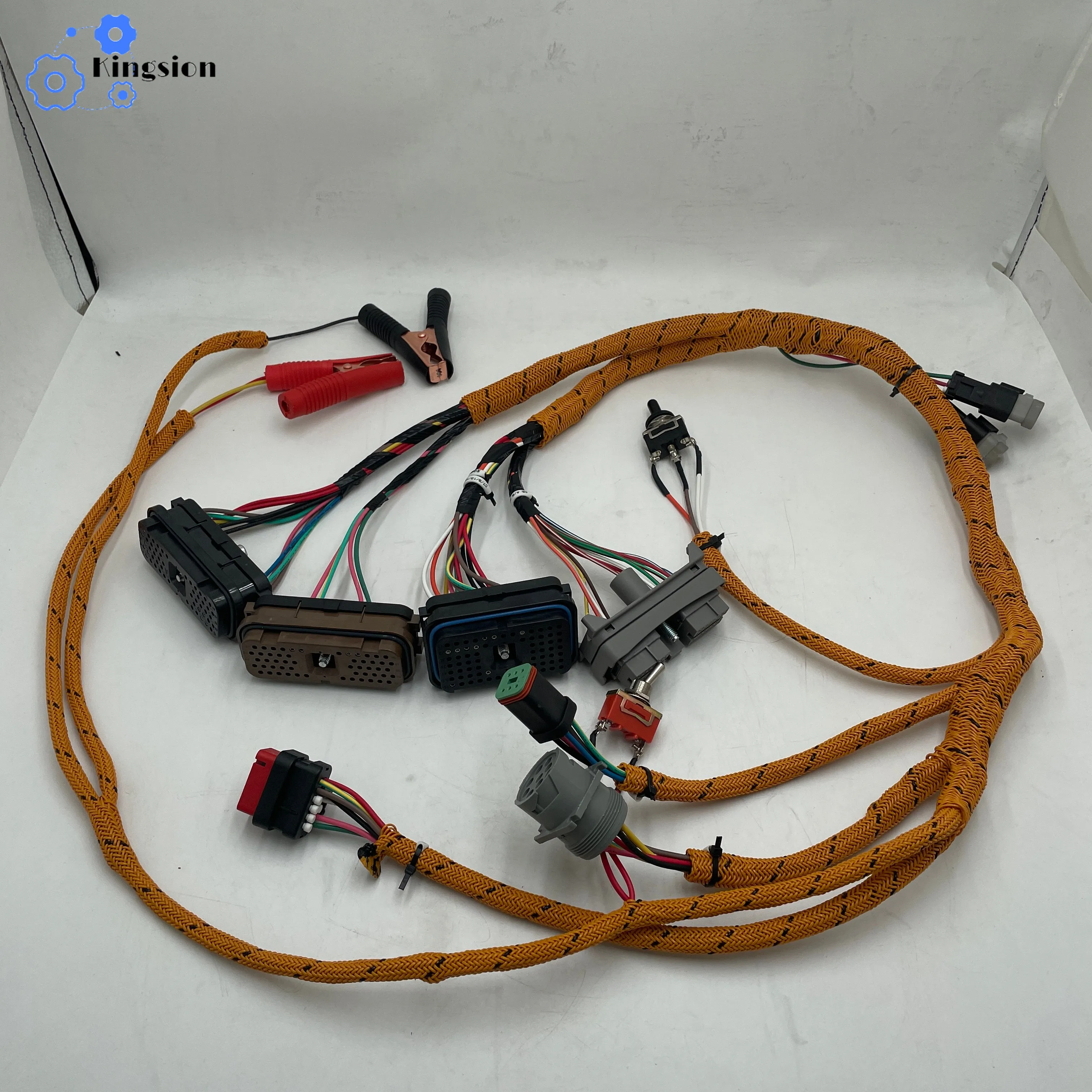 Perkins Caterpillar ecm programming test cable C6.4/C6.6/C7/C9/C13/C15 connection 9P diagnostic cable 478-0235