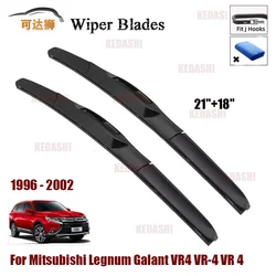 Wiper Blades For Mitsubishi Legnum Galant VR4 VR-4 VR 4 1996 - 2002 Front Windshield Brushes Windscreen Window Car Wiper