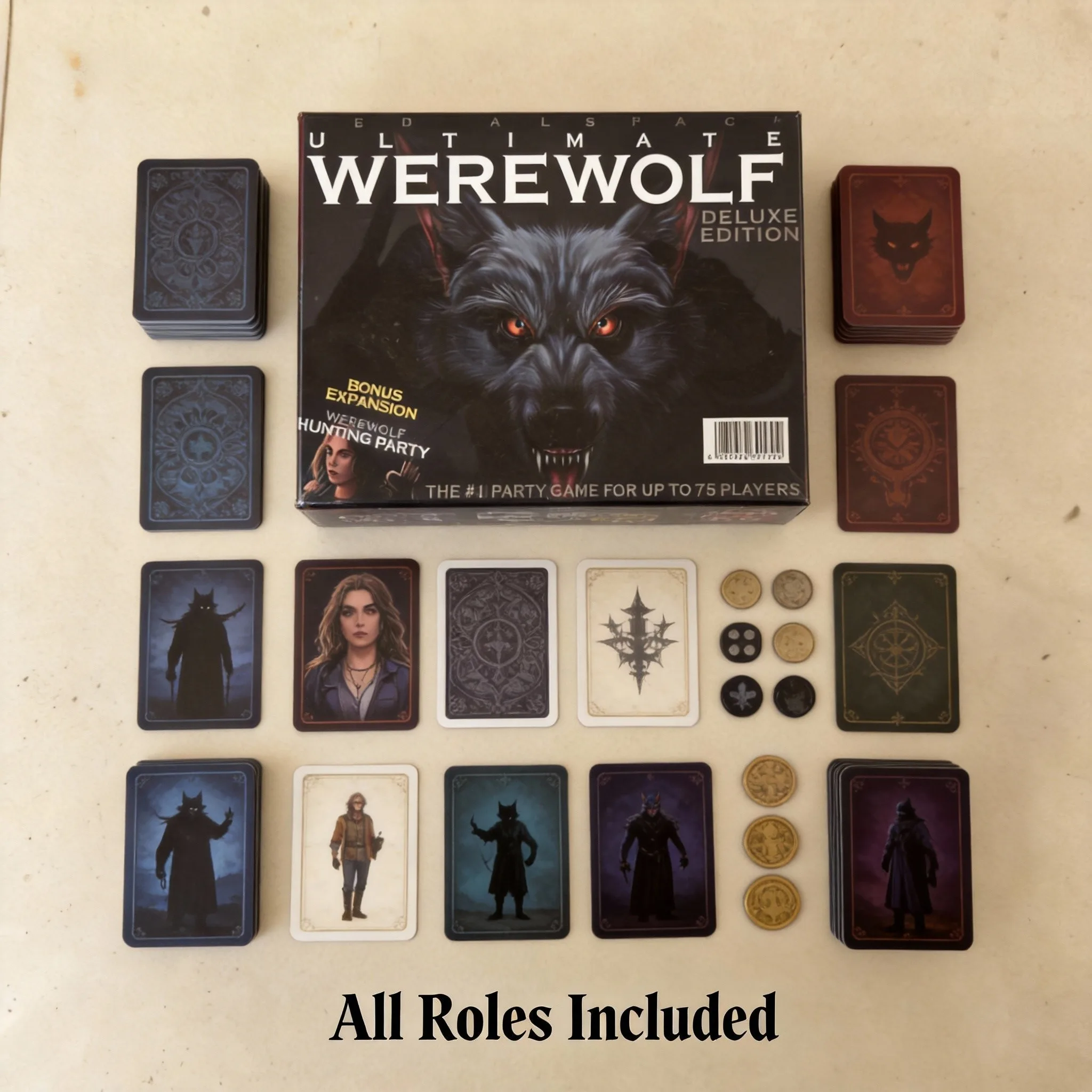 Ultimate Werewolf Deluxe - Jue - Party Games Night reseña y precio