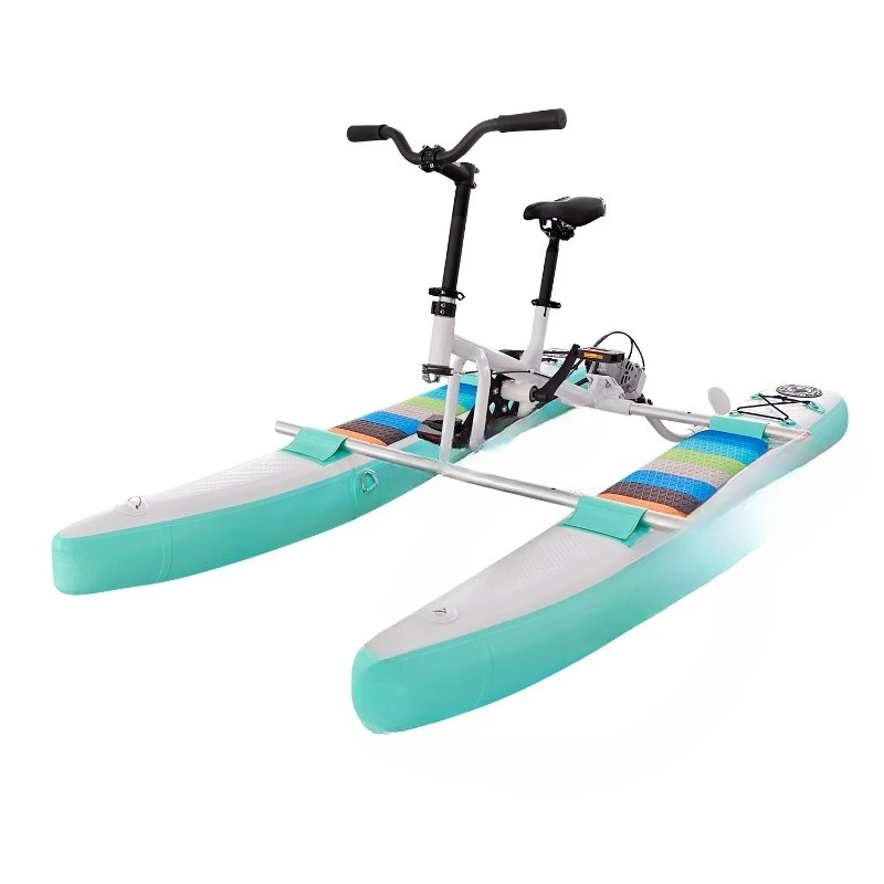 

Spatium Direct Factory Custom Floating Bike Pedal Boat Water Bike for Kids Sale.