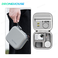 Mini Storage Bag For Insta360 GO Ultra Carrying Case Handbag PU Portable Travel Box For Insta360 GO Ultra Camera Accessories