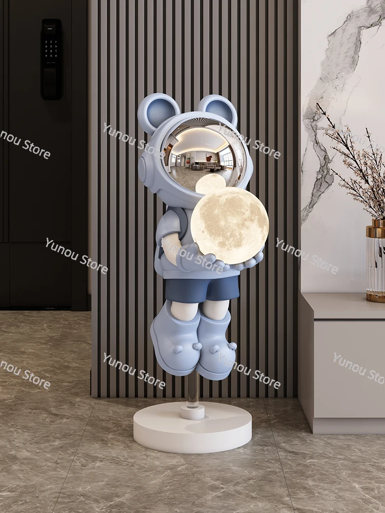 

Large Astronaut Astronaut Living Room Floor Decoration Creative Violent Bear Decoration Home Housewarming Gift