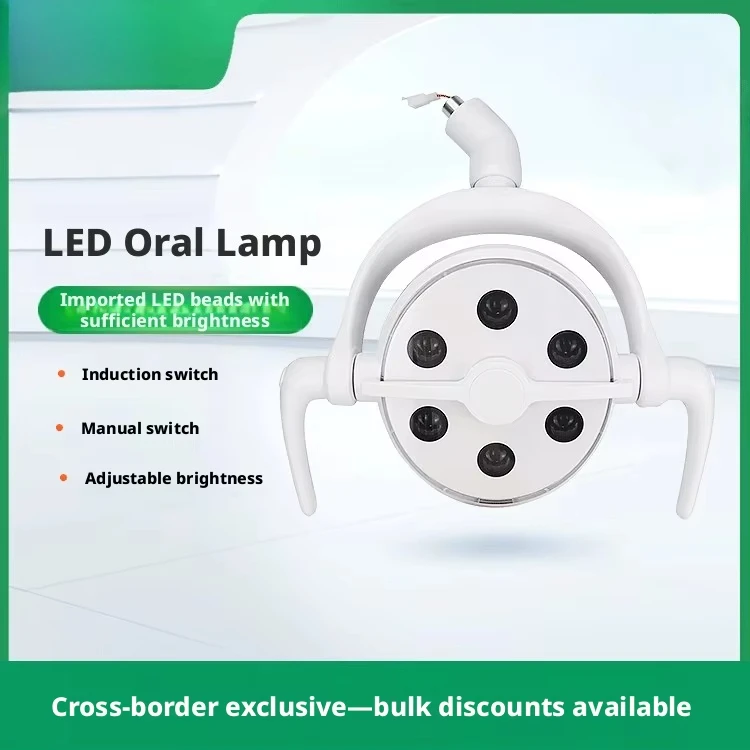Dental LED Oral Light, Cold Light Exam Lamp with Imported LED Chips, Induction Surgical Operating Light