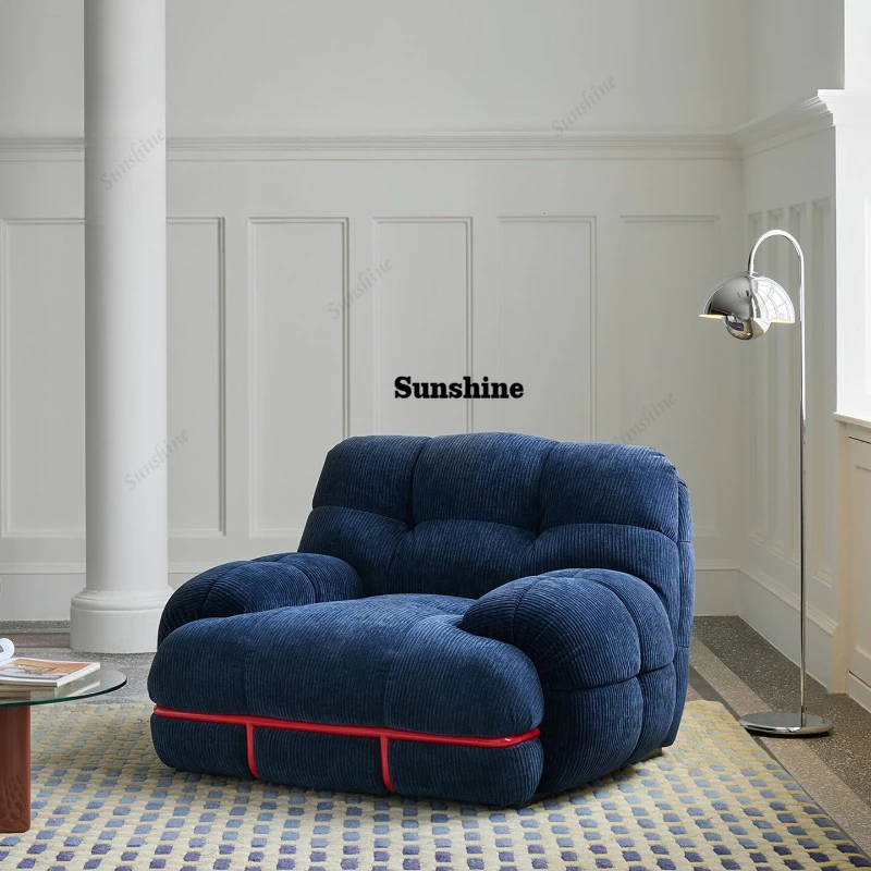 

Modern simple retro style living room lazy sofa bedroom balcony creative sofa