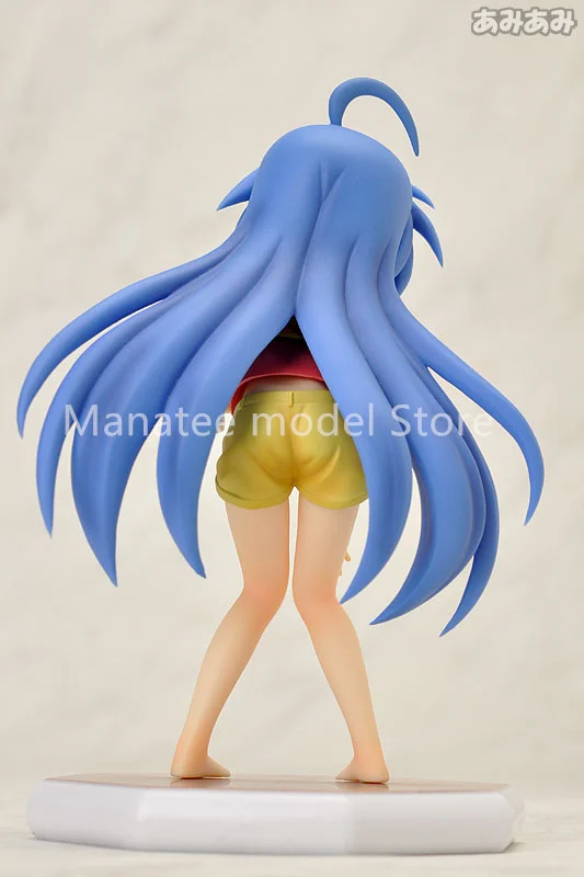 WAVE Original Lucky Star - Konata & Kanata Izumi Sojiro no Takaramono Set PVC Action Figure Anime Model Toys Collection Gift