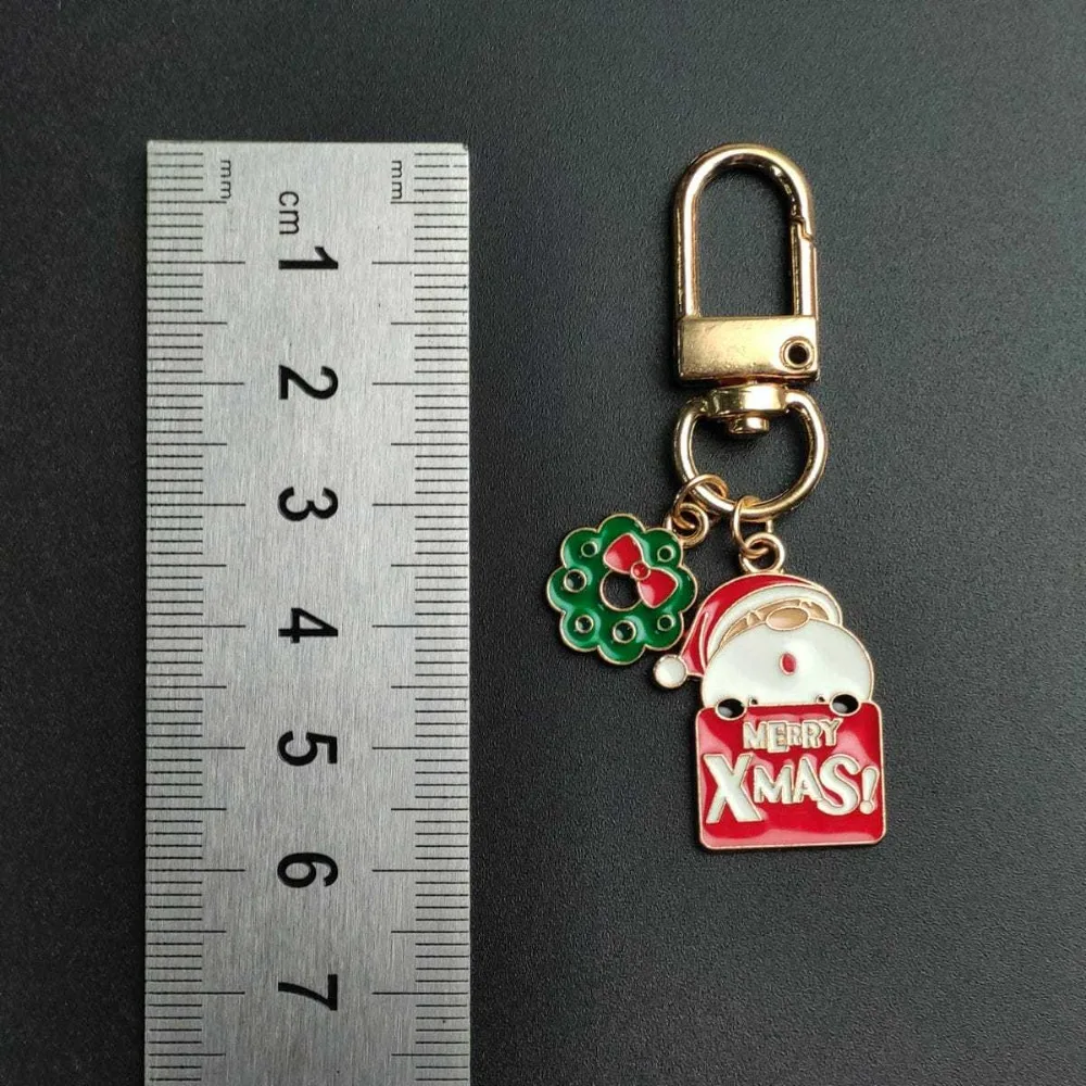 

Рождественская серия: креативный металлический брелок, милый кулон в виде пожилого человека, ручная работа, индивидуальный заказ, небольшой подарок, оптовая продажа, готовый продукт