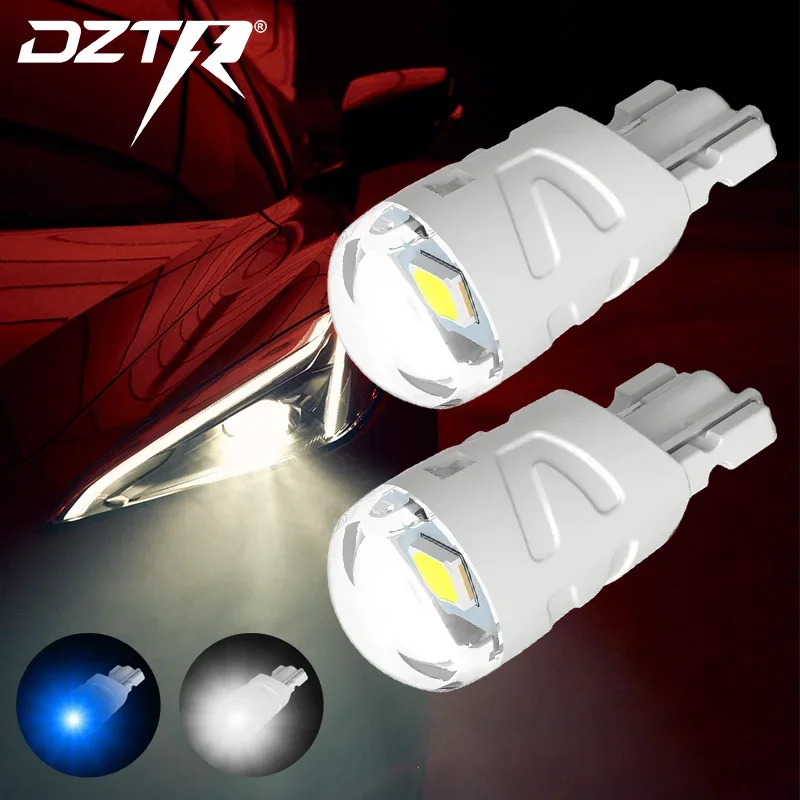 

DZTR LED T10 W5W 6500K Cool White New Style Car Interior/parking Light Turn Signals Lamps W16W T15 T20 P21W C5W 31MM 36MM, Pair