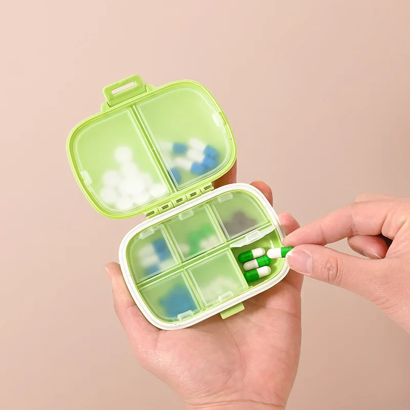 Kawaii Miffys Medicine Box Kids Outdoor Cute Pill Case Girls Boy Portable Mini Drug Organizer Container Children Candy Boxs Gift view 6