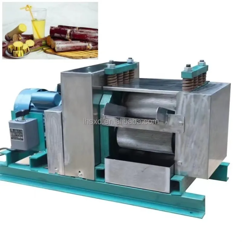 Commercial Electric Automatic Sugarcane Juicer Machine Sugar Cane Press Juice Extractor 800kg/h