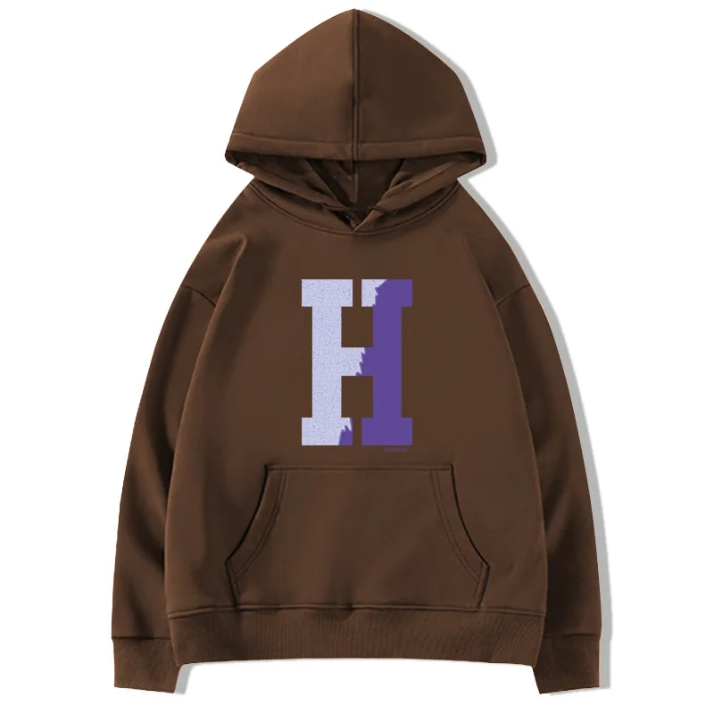 Version coréenne Style paresseux printemps et automne mince violet à capuche femmes ample gros MM grand mince Premium manteau