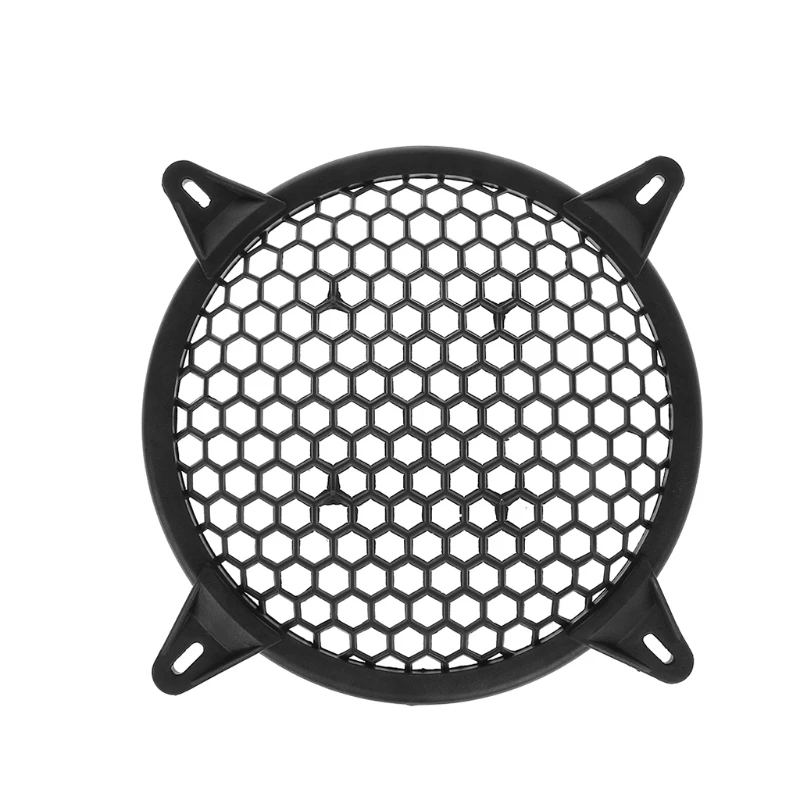 2024 New Hexagon Hole Speaker Protection Cover Loudspeaker Protective Mesh Cover 6 Inch 8 Inch 10 Inch 12 Inch Stereo