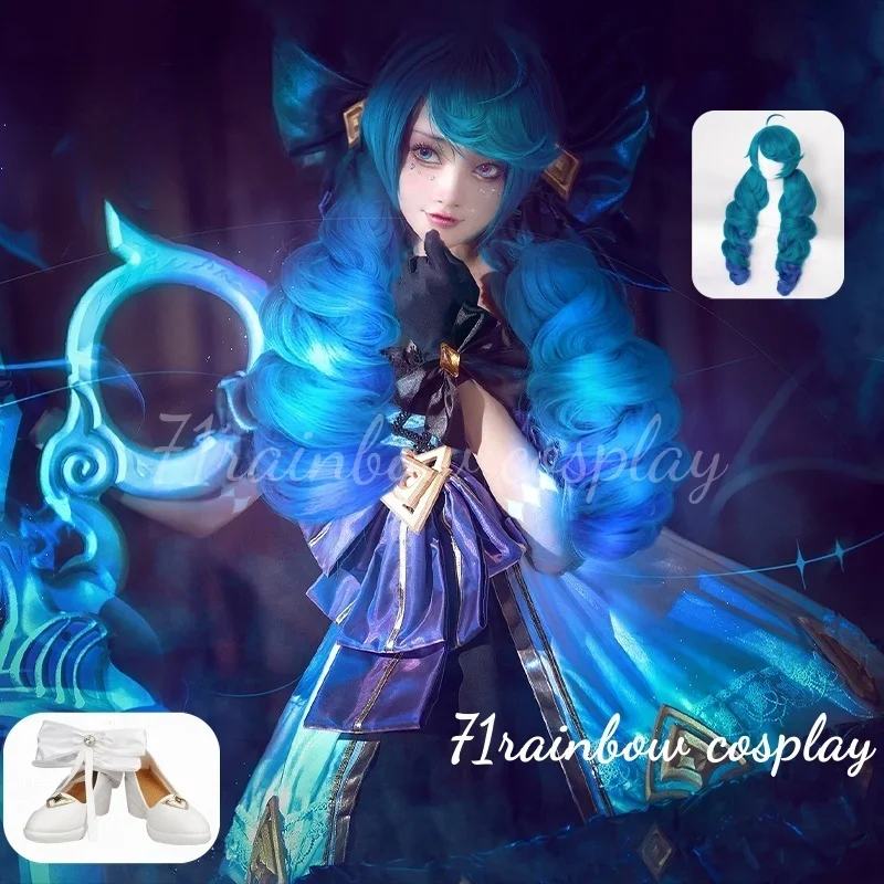 

CosplayGwen Cosplay The Hallowed Seamstress Gwen Cosplay Costume Halloween Uniforms Sets Wig Shoes Costumes Game Cospaly