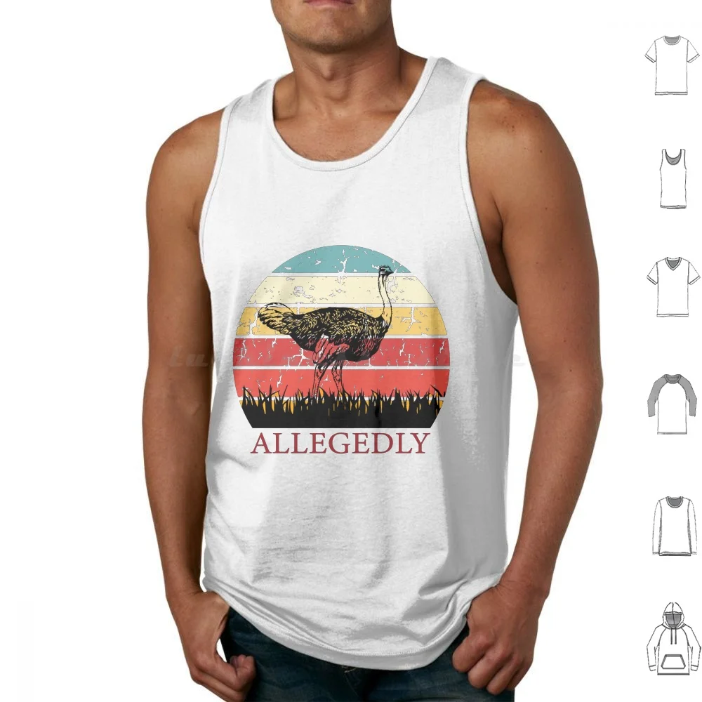 Allegedly Tank Tops Print Cotton Letterkenny Letterkenny Problems Toughest Guy Toughest Hard No Pitter Patter Puppers