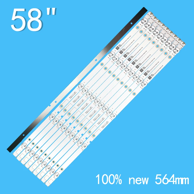 LED backlight for JL.D58051330-003BS-M  LED58EC550UA LED58EC550UA SVH580A01 5LED