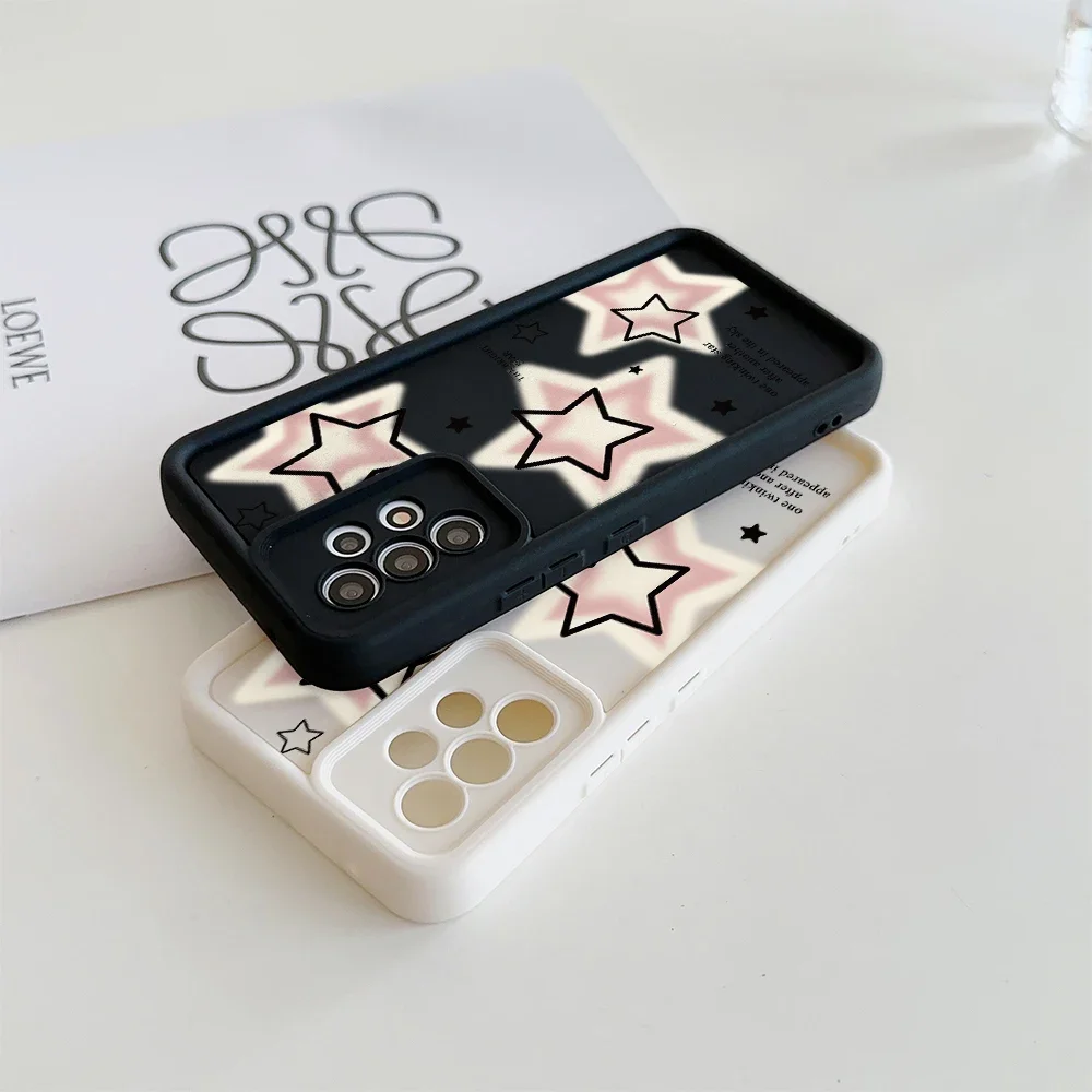 Cute Stars Case For OPPO Realme C53 C55 C75 C67 C65 C63 C61 C51 C35 C21Y C25Y C30 C31 C33 C12 C15 C21 C25 C20 C11 13 12 Pro Plus - view 3
