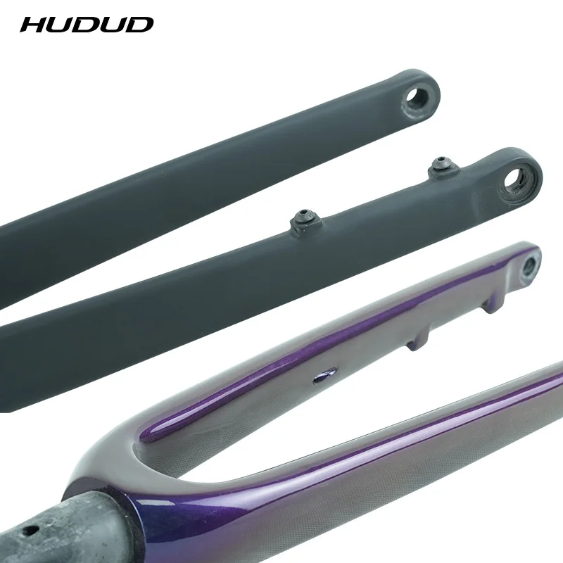 HUDUD Carbonfaser-Rennrad Gravel 700C Konisches Steuerrohr Rennrad Farbe anpassbar Gabel