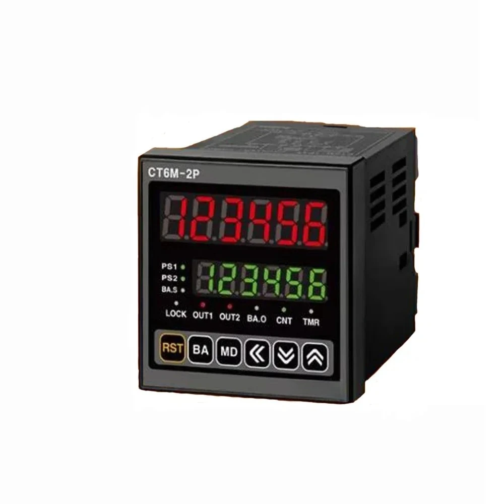 Regulator temperatury PID serii CT6M firmy Autonics z wejściem uniwersalnym i wieloma wyjściami, miernik cyfrowy do pieców i maszyn