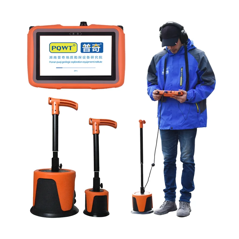 

PQWT-L6000 Outdoor Wireless Sensor Water Leak Detector Leakage Testing Water Pipe Leak Detector