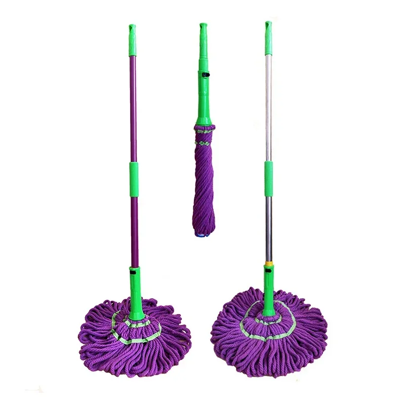 No need to wash the mop by hand Twist water mop Rotary mop cleaning tool foldable