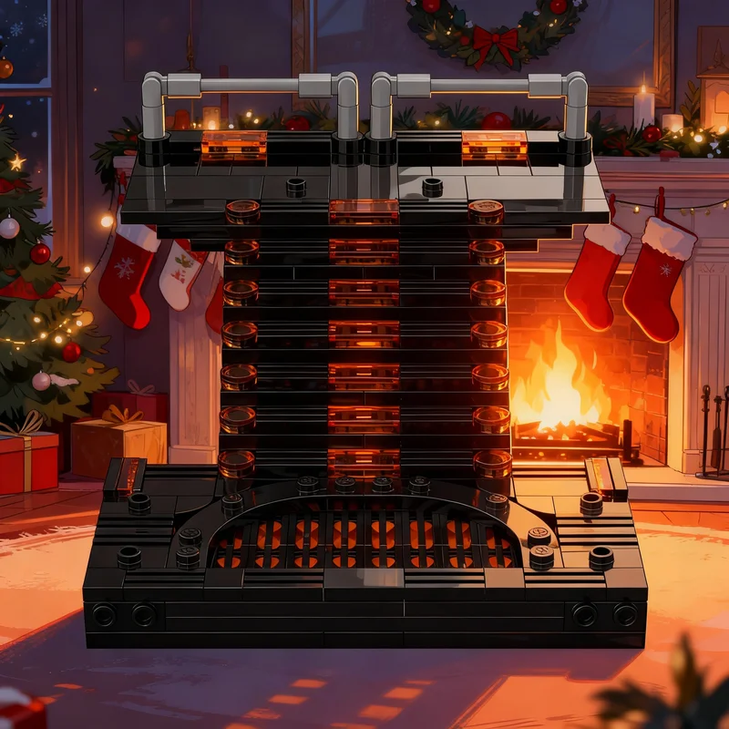 

210 деталей MOC: Камера заморозки углерода V3, модель звездной битвы, конструктор, креативный подарок, декор для демонстрации, сборная модель премиум-класса для взрослых