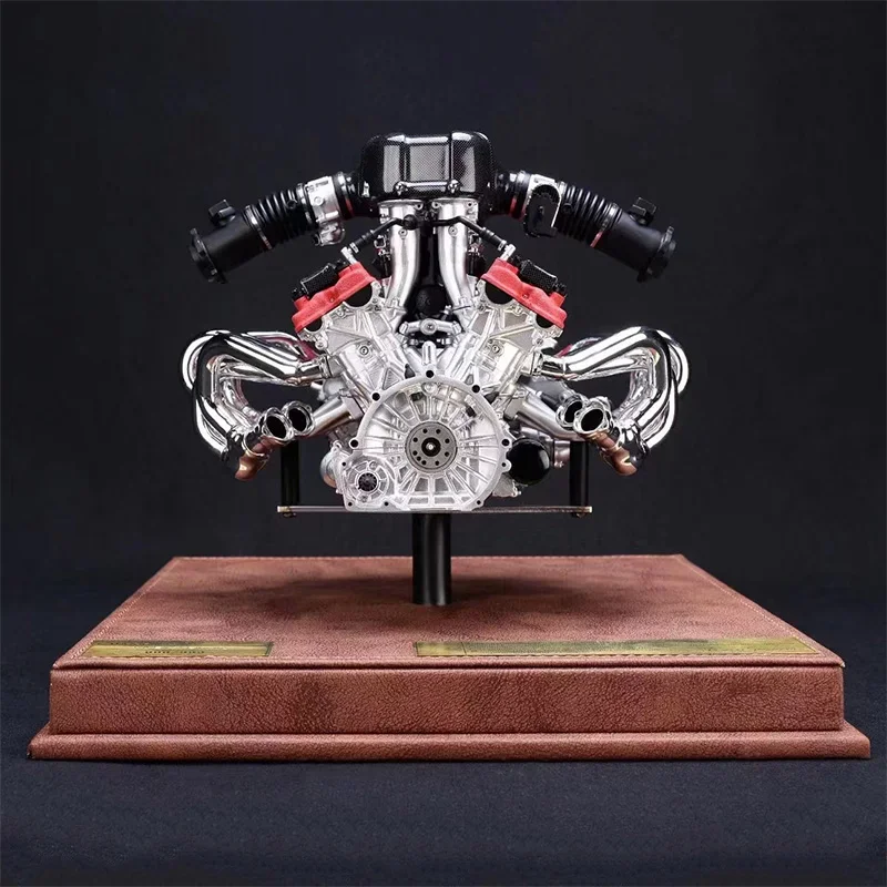 1/6 Engine Simulation Alloy Metal Model Car Engine Model Toy, Private Collection, High-end Gift