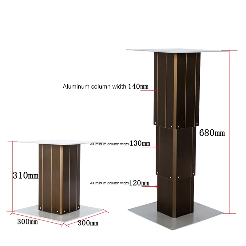 Imagem -02 - Tatami Pneumático Elevador Quarto Piso Pneumático Tatami Elevador Mesa Doméstica Tatami Elevador Hidráulico Levantador