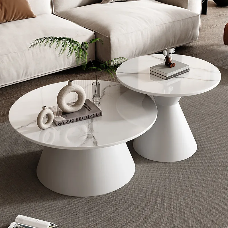 

Minimalist Unique Coffee Table Space Saving Standing Italian Side Table Computer Antique Simple Meubles Postmodern Furniture