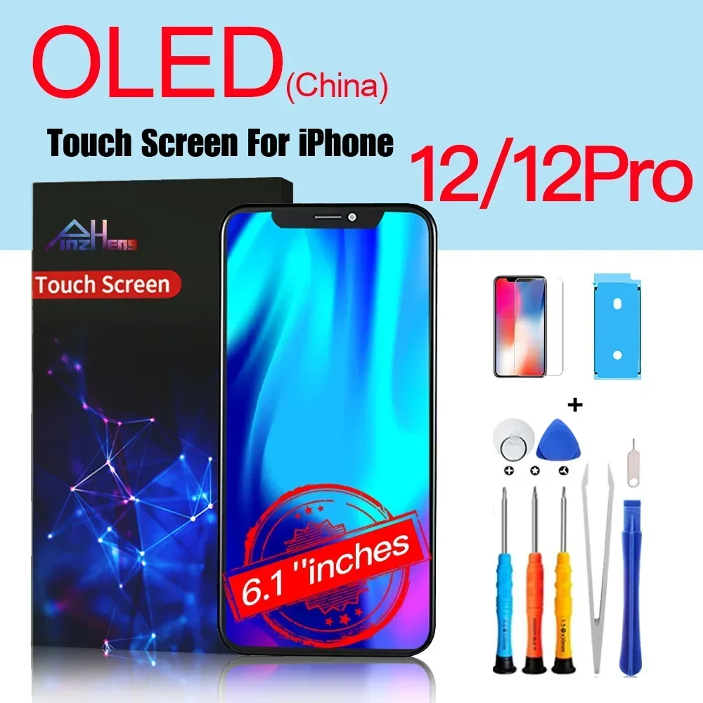 PINZHENG Hoge Kwaliteit Display INCELL LCD OLED OEM AMOLED Voor iPhone XS MAX X XR 11 12 13 MINI PRO PROMAX Scherm Vervanging