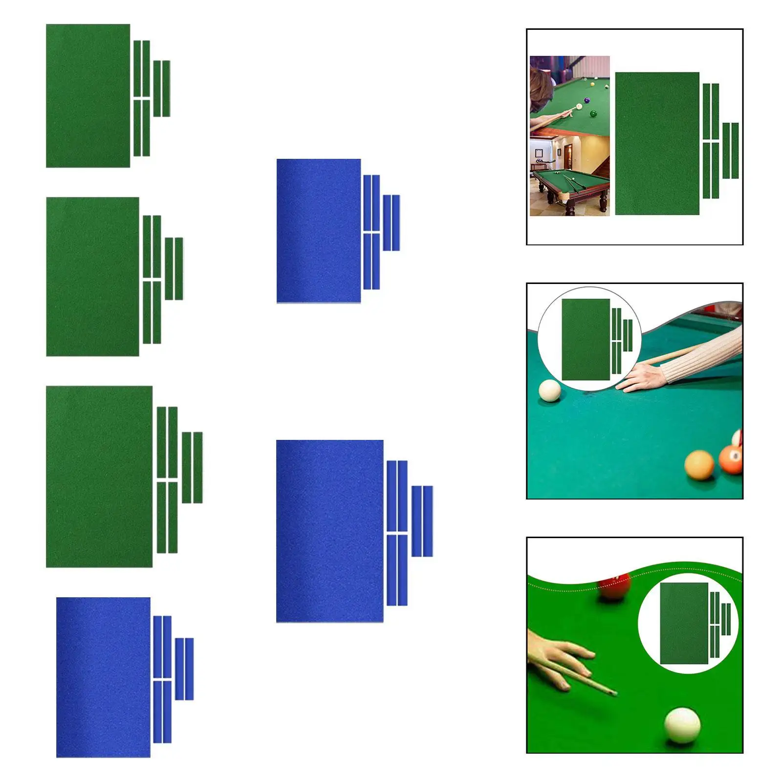 

Ткань для бильярда Принадлежности для бассейна и подушки Рельс для бильярдного стола Набор подушек для внутреннего бассейна Скатерть для бильярдного бассейна Скатерть