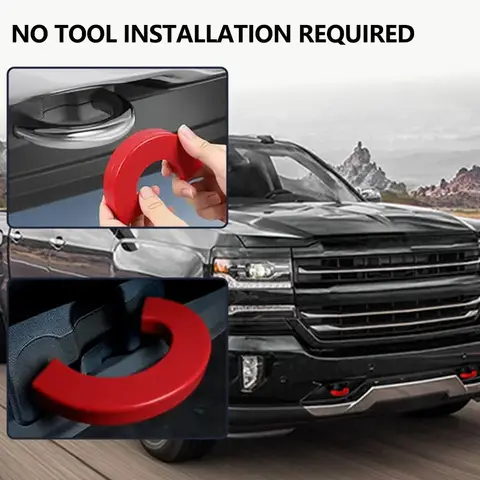 पीस प्रोफेशनल एंटी-स्क्रैच टो हुक कवर 1500 2007-2025 हिच कवर के लिए व्यावहारिक सुविधाजनक सहायक उपकरण 12 best sales टो हुक कवर - №8