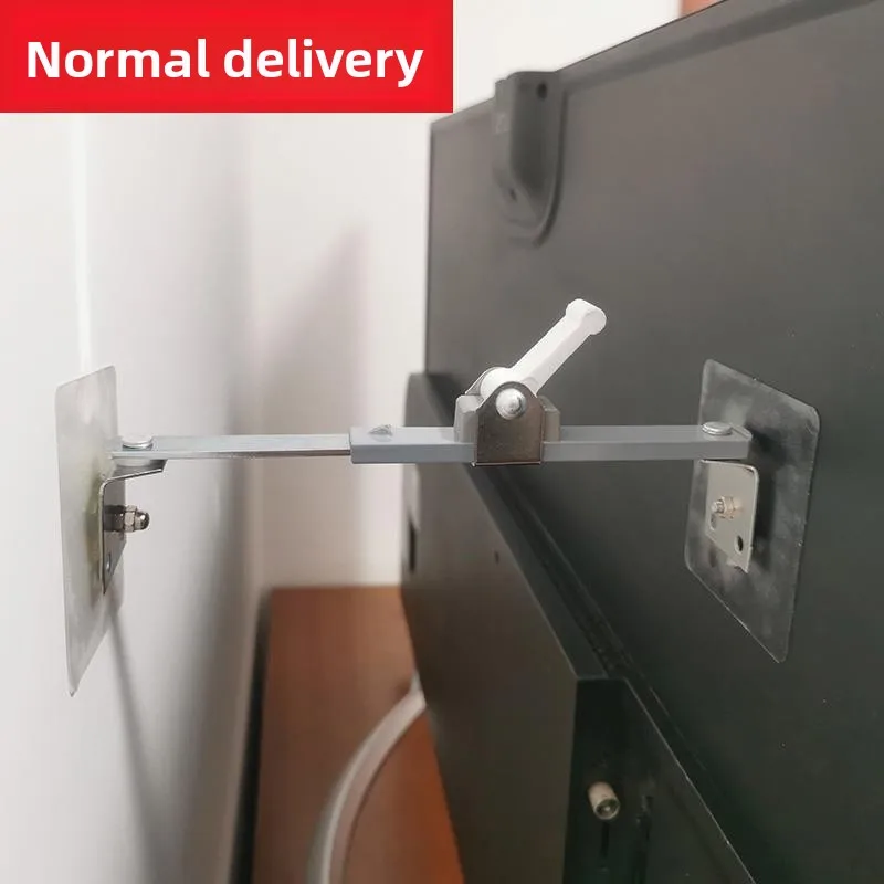 

Детская защитная подставка для телевизора с фиксатором от падения, металлический стабилизатор для мебели, держатель для телевизора в гостиную, без сверления